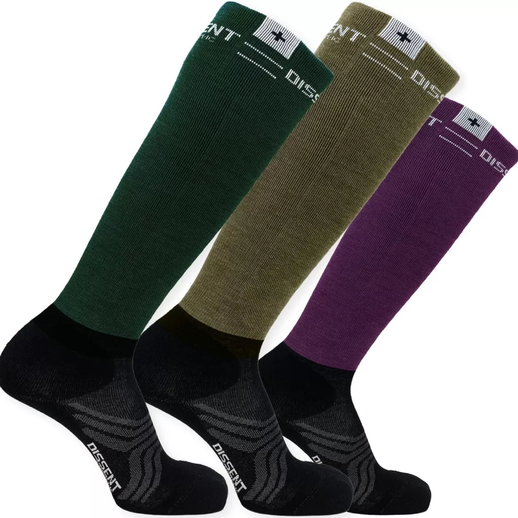 Best Dissent IQ Comfort - Zero Cushion Skiing | Warm Ski Socks