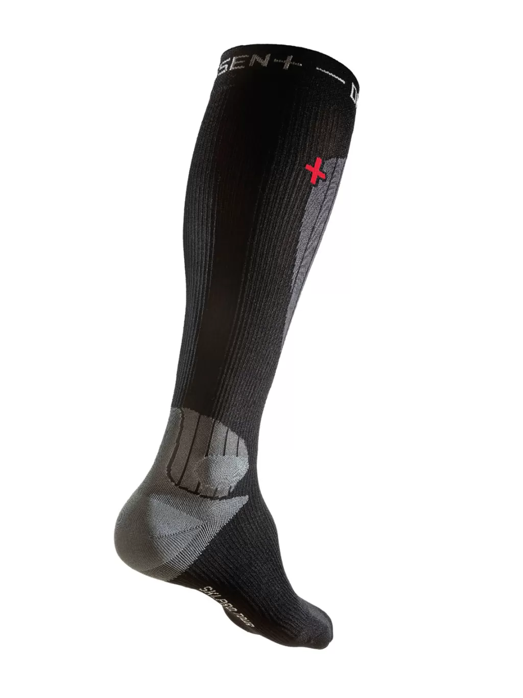 Hot Dissent Ski Pro Fit Compression Nano Tour - Ultimate Fit + Breathability | SNOW socks Skiing | Warm Ski Socks