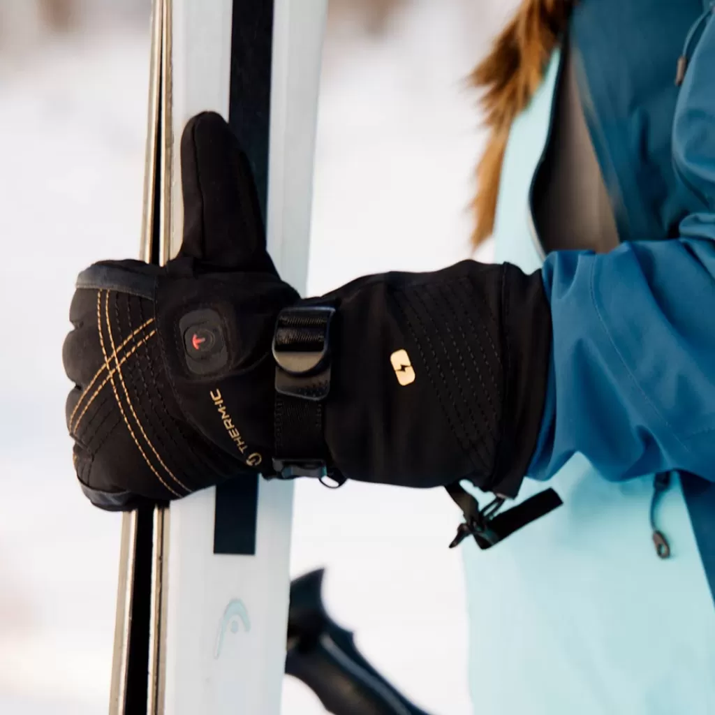 Store Heated ski gloves - Ultra Heat Boost women Exploration | Mountaineering