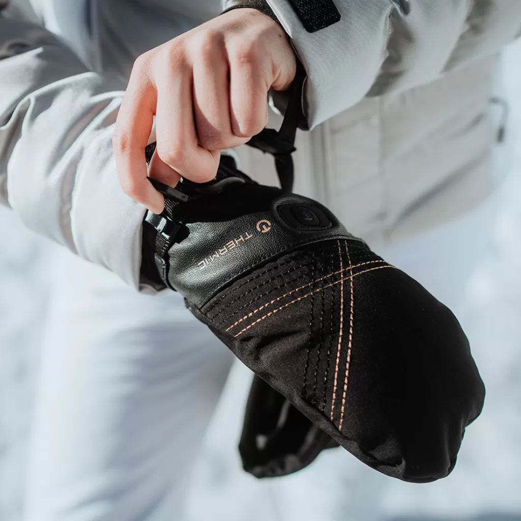 Fashion Heated ski mittens - Ultra Heat Boost women Exploration | Mountaineering