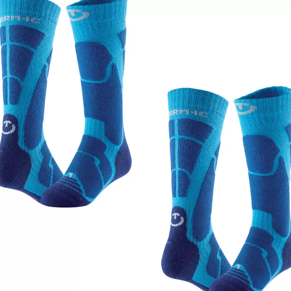 Clearance Set of 2 pairs - Ski Socks - Ski Warm Junior Skiing