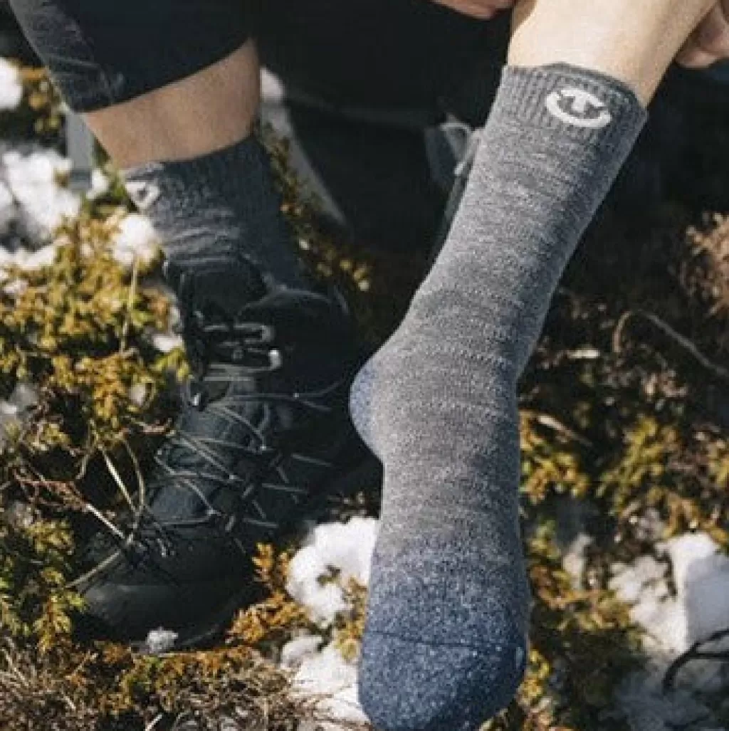 Discount Trekking socks - Trekking Temperate Crew unisex Travel | Hiking