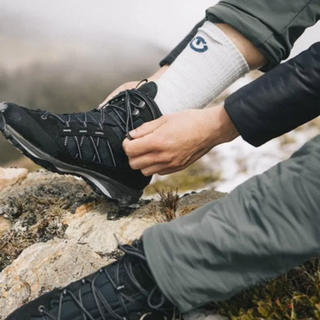 New Trekking socks - Trekking Temperate Crew women Travel | Hiking